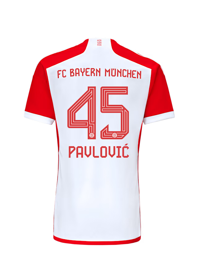 Bayern München damen trikot home 23-24 – 45 aleksandar pavlovic Trikots - Exklusive Auswahl