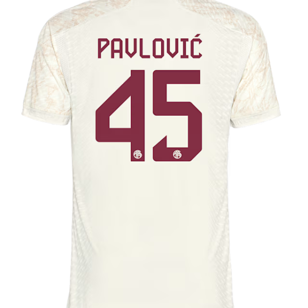 Bayern München herren authentic trikot ucl 23-24 – 45 aleksandar pavlovic Trikots - Exklusive Auswahl