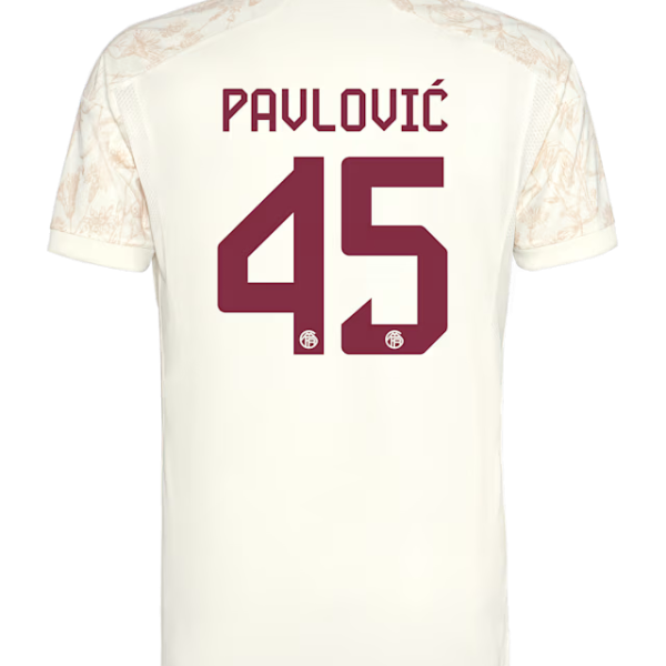 Bayern München herren trikot champions league 23-24 – 45 aleksandar pavlovic Trikots - Exklusive Auswahl