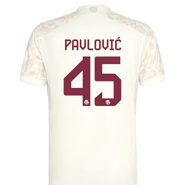 Bayern München kinder trikot champions league 23-24 – 45 aleksandar pavlovic Trikots - Exklusive Auswahl