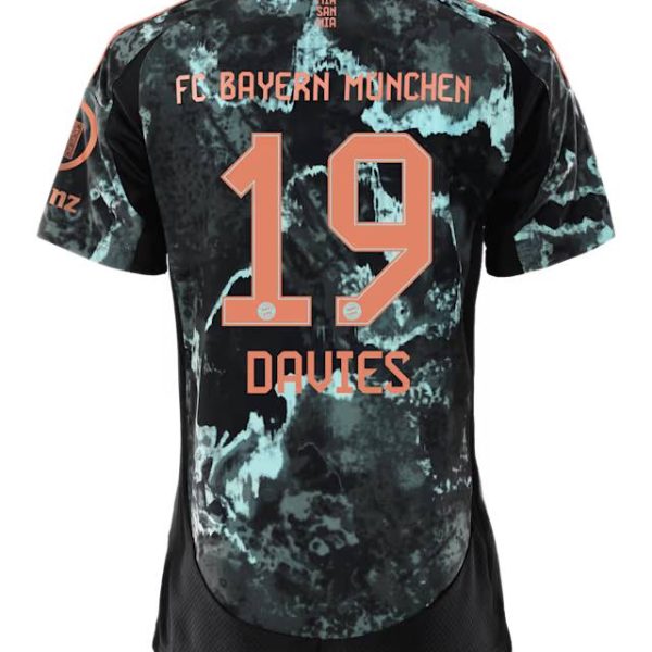 Bayern München damen trikot away 24-25 – 19 alphonso davies Trikots - Exklusive Auswahl