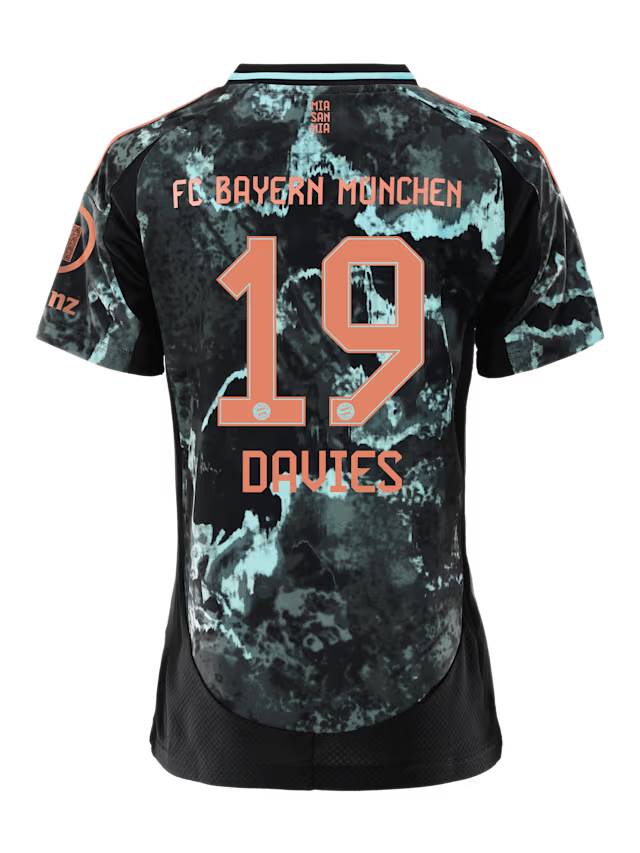 Bayern München damen trikot away 24-25 – 19 alphonso davies Trikots - Exklusive Auswahl