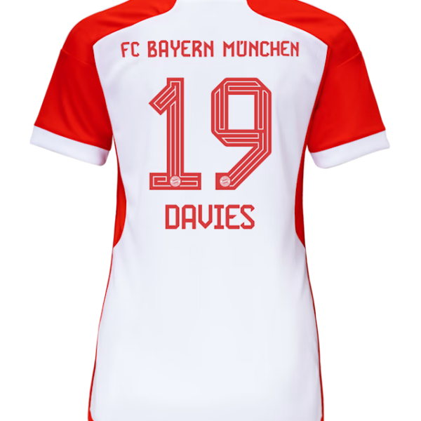 Bayern München damen trikot home 23-24 – 19 alphonso davies Trikots - Exklusive Auswahl