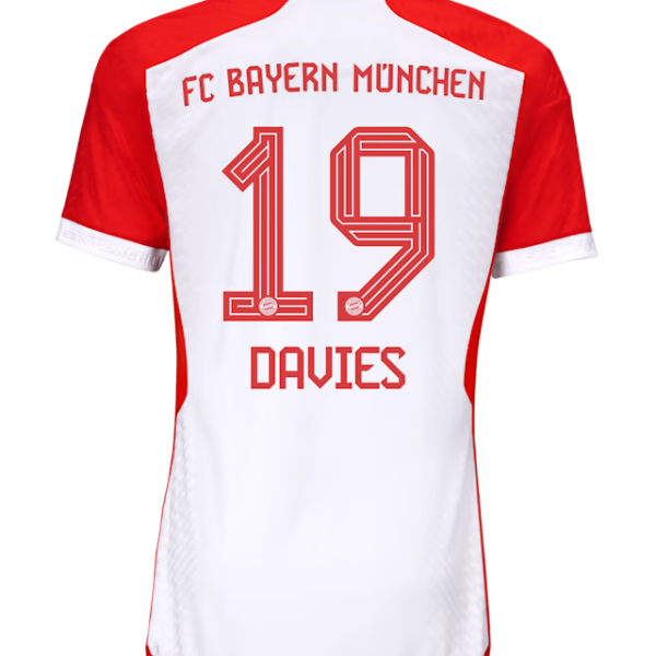 Bayern München herren authentic trikot home 23-24 – 19 alphonso davies Trikots - Exklusive Auswahl