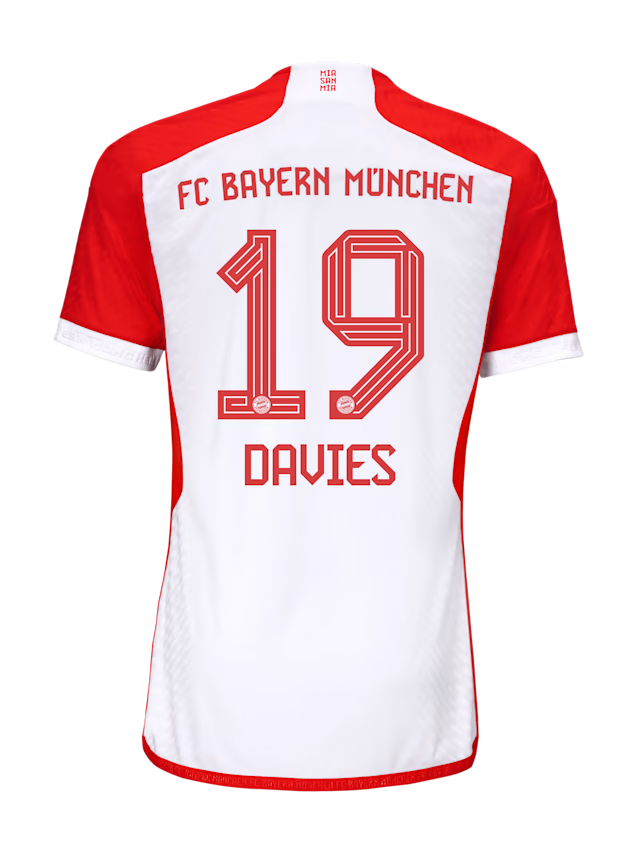 Bayern München herren authentic trikot home 23-24 – 19 alphonso davies Trikots - Exklusive Auswahl