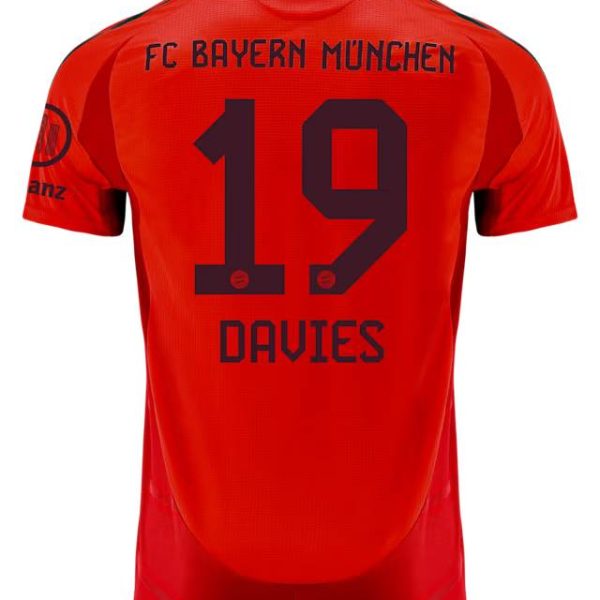 Bayern München herren authentic trikot home 24-25 – 19 alphonso davies Trikots - Exklusive Auswahl