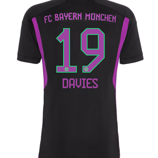 Bayern München herren trikot away 23-24 – 19 alphonso davies Trikots - Exklusive Auswahl