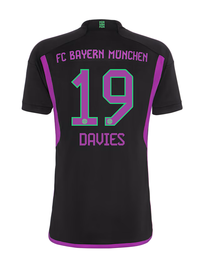 Bayern München herren trikot away 23-24 – 19 alphonso davies Trikots - Exklusive Auswahl
