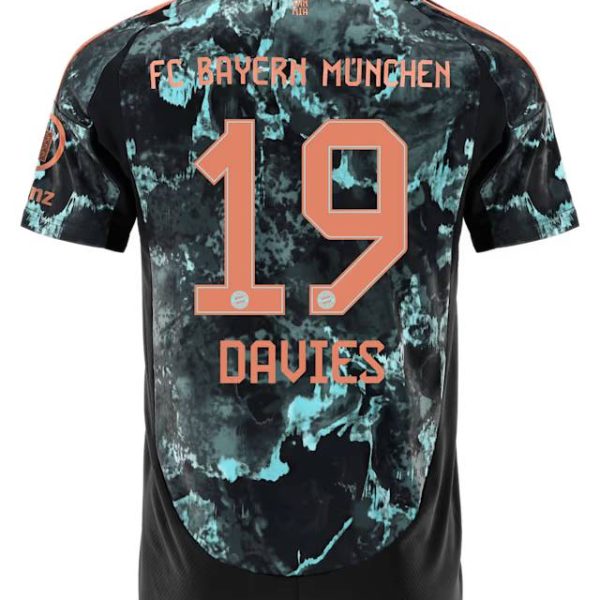 Bayern München herren trikot away 24-25 – 19 alphonso davies Trikots - Exklusive Auswahl