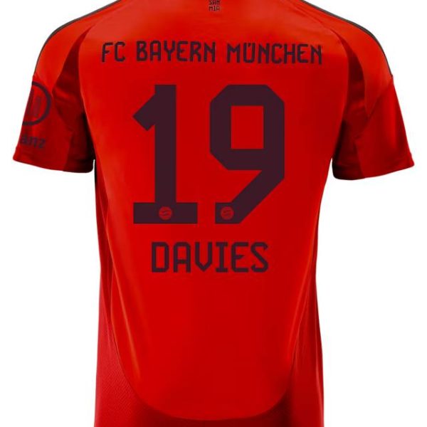Bayern München herren trikot home 24-25 – 19 alphonso davies Trikots - Exklusive Auswahl