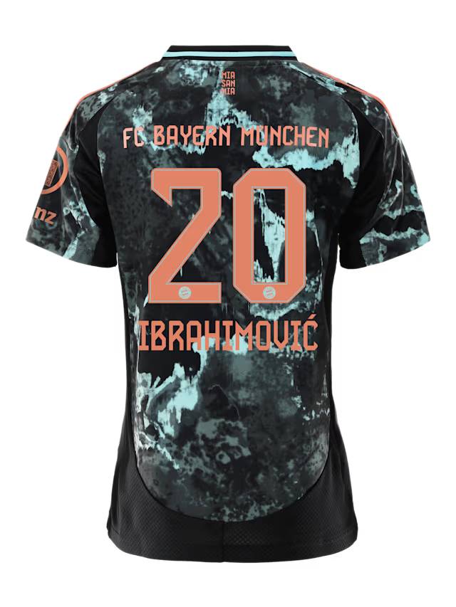 Bayern München damen trikot away 24-25 – 20 arijon ibrahimović Trikots - Exklusive Auswahl
