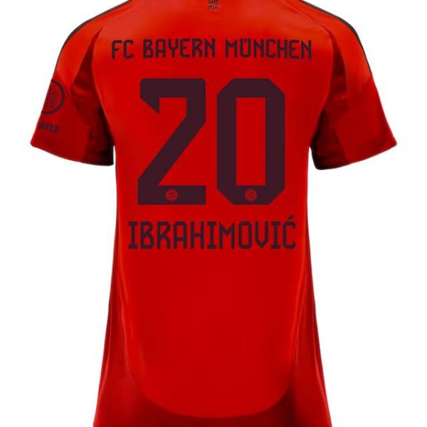 Bayern München damen trikot home 24-25 – 20 arijon ibrahimović Trikots - Exklusive Auswahl