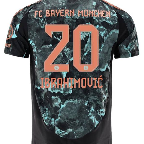 Bayern München herren authentic trikot away 24-25 – 20 arijon ibrahimović Trikots - Exklusive Auswahl
