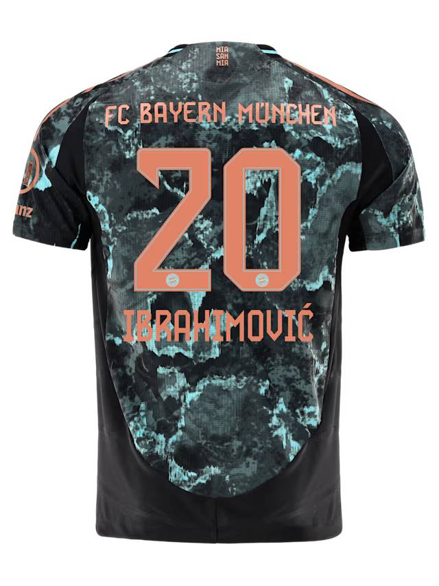 Bayern München herren authentic trikot away 24-25 – 20 arijon ibrahimović Trikots - Exklusive Auswahl
