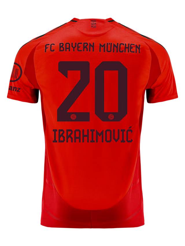 Bayern München herren authentic trikot home 24-25 – 20 arijon ibrahimović Trikots - Exklusive Auswahl