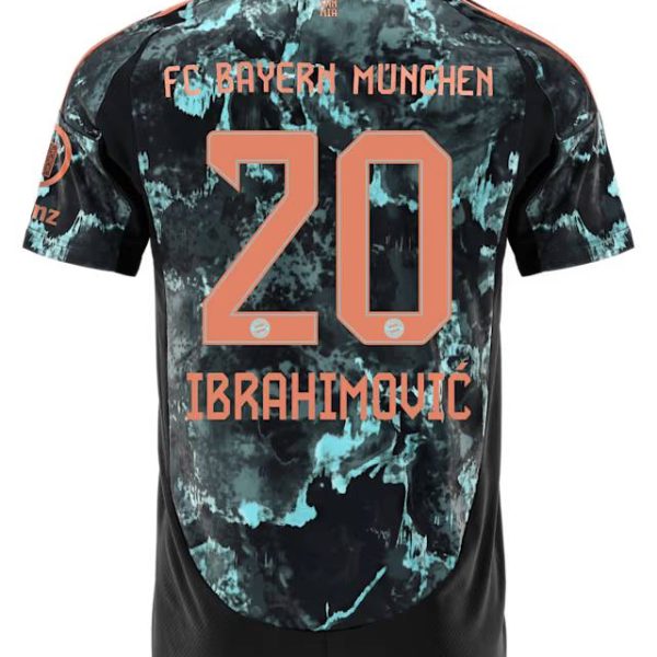 Bayern München herren trikot away 24-25 – 20 arijon ibrahimović Trikots - Exklusive Auswahl