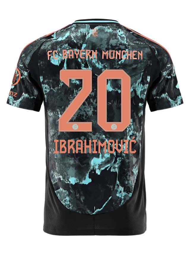 Bayern München herren trikot away 24-25 – 20 arijon ibrahimović Trikots - Exklusive Auswahl