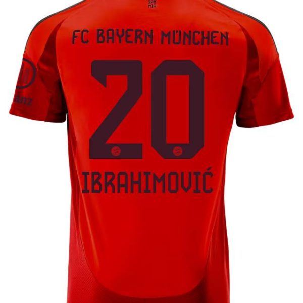 Bayern München herren trikot home 24-25 – 20 arijon ibrahimović Trikots - Exklusive Auswahl