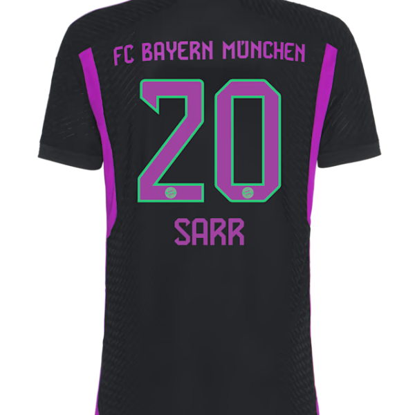Bayern München herren authentic trikot away 23-24 – 20 bouna sarr Trikots - Exklusive Auswahl