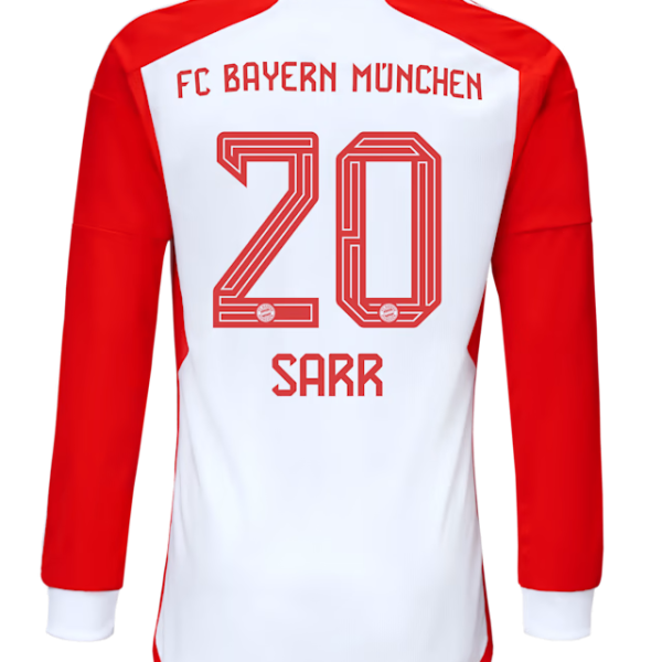 Bayern München herren langarm trikot home 23-24 – 20 bouna sarr Trikots - Exklusive Auswahl