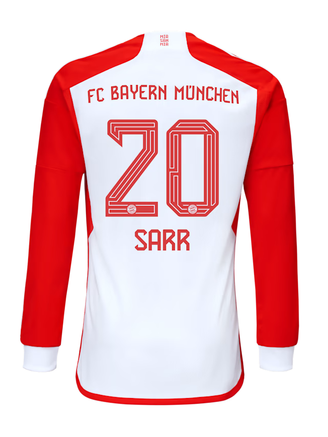 Bayern München herren langarm trikot home 23-24 – 20 bouna sarr Trikots - Exklusive Auswahl