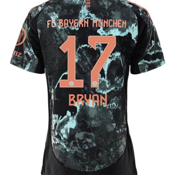 Bayern München damen trikot away 24-25 – 17 bryan zaragoza Trikots - Exklusive Auswahl