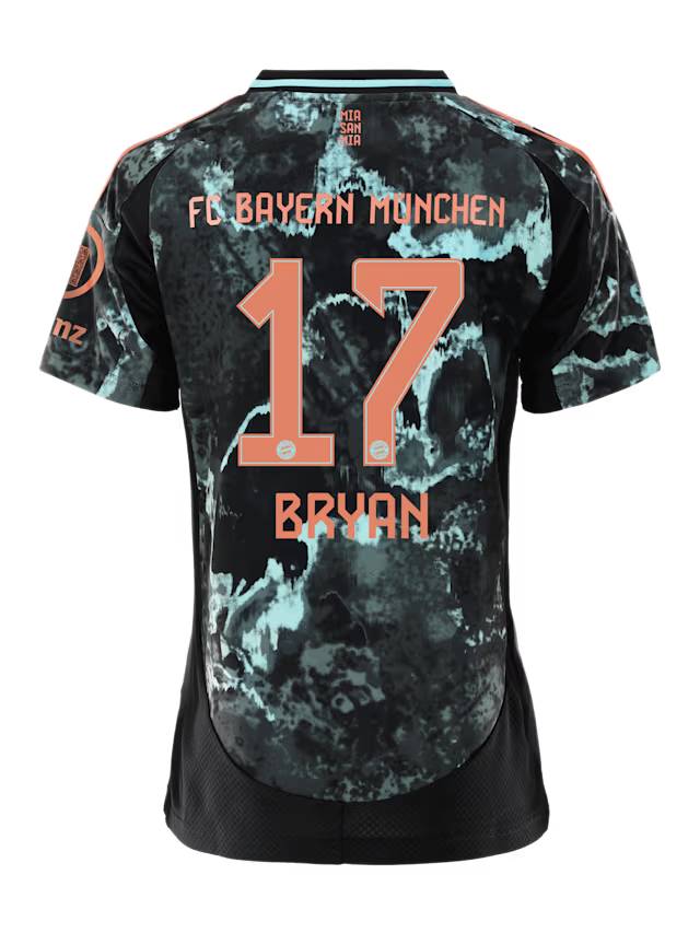 Bayern München damen trikot away 24-25 – 17 bryan zaragoza Trikots - Exklusive Auswahl
