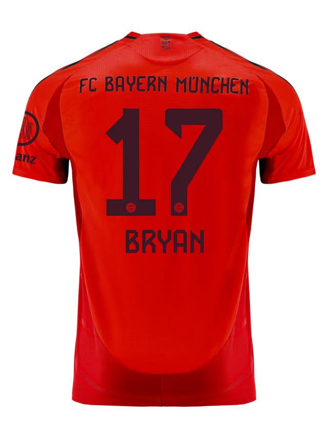 Bayern München herren authentic trikot home 24-25 – 17 bryan zaragoza Trikots - Exklusive Auswahl