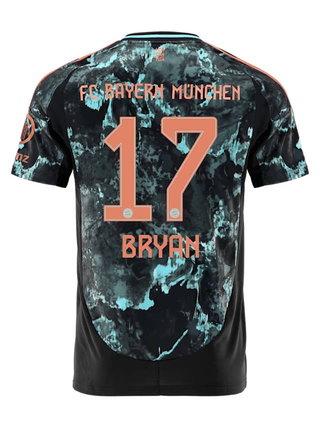 Bayern München herren trikot away 24-25 – 17 bryan zaragoza Trikots - Exklusive Auswahl