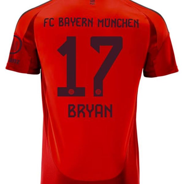 Bayern München herren trikot home 24-25 – 17 bryan zaragoza Trikots - Exklusive Auswahl