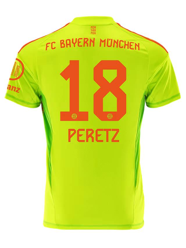 Bayern München herren trikot torwart 24-25 – 18 daniel peretz Trikots - Exklusive Auswahl