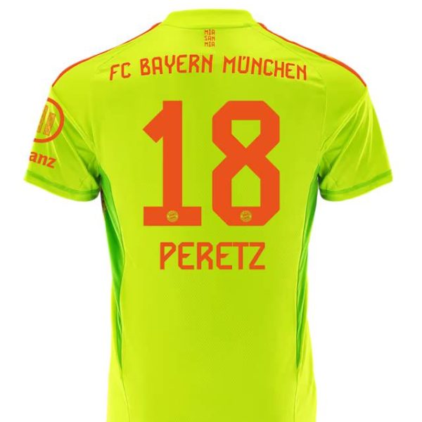 Bayern München kinder trikot torwart 24-25 – 18 daniel peretz Trikots - Exklusive Auswahl
