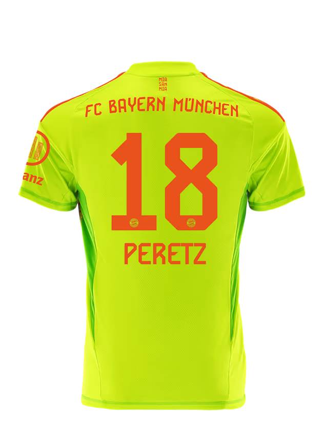Bayern München kinder trikot torwart 24-25 – 18 daniel peretz Trikots - Exklusive Auswahl