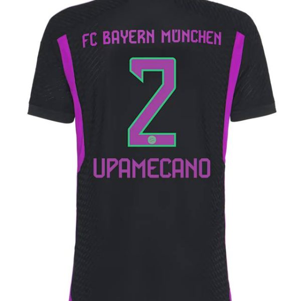 Bayern München herren authentic trikot away 23-24 – 2 dayot upamecano Trikots - Exklusive Auswahl