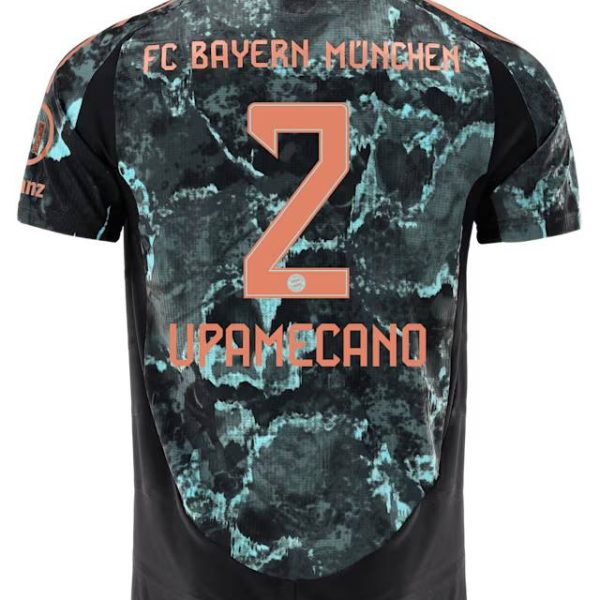 Bayern München herren authentic trikot away 24-25 – 2 dayot upamecano Trikots - Exklusive Auswahl