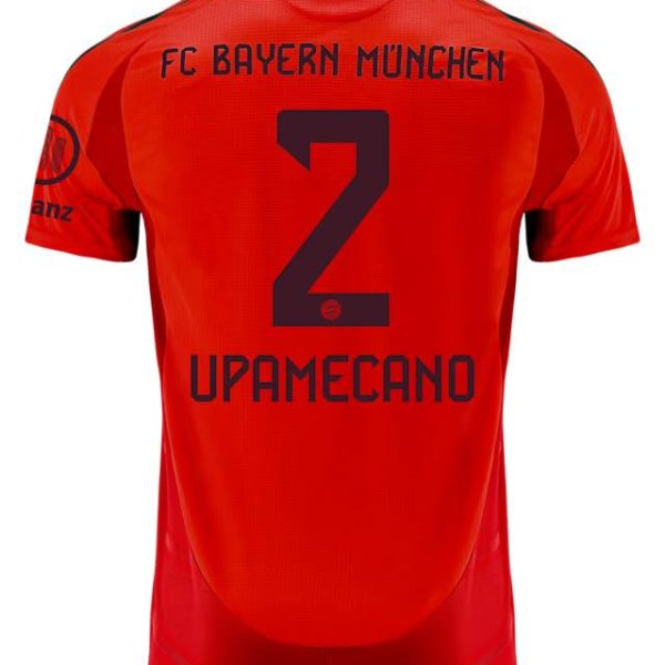 Bayern München herren authentic trikot home 24-25 – 2 dayot upamecano Trikots - Exklusive Auswahl