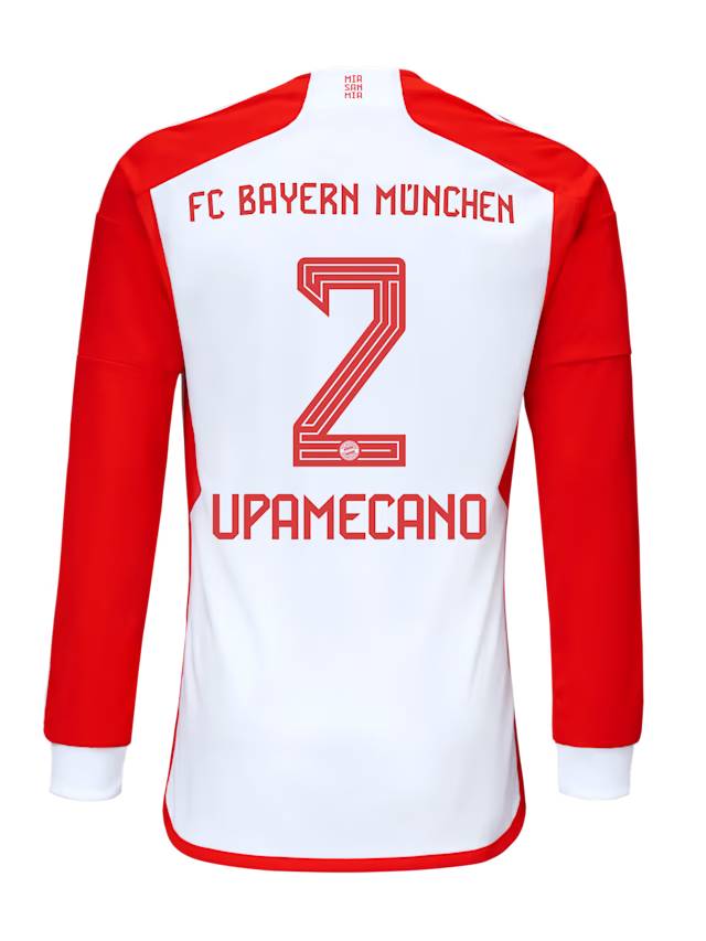 Bayern München herren langarm trikot home 23-24 – 2 dayot upamecano Trikots - Exklusive Auswahl
