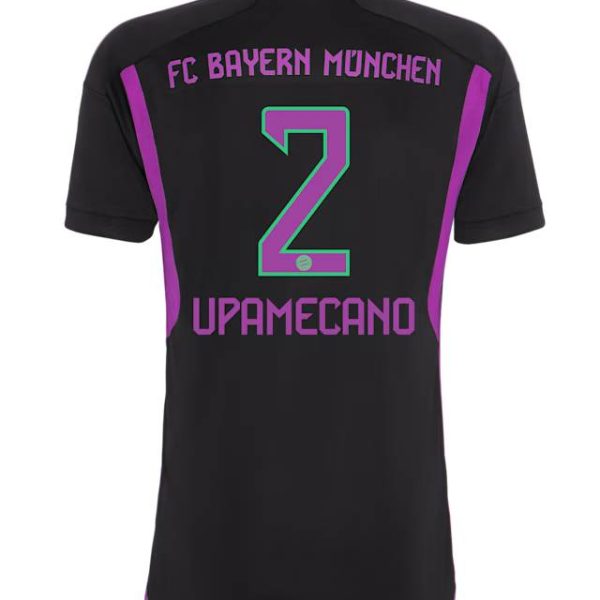 Bayern München herren trikot away 23-24 – 2 dayot upamecano Trikots - Exklusive Auswahl