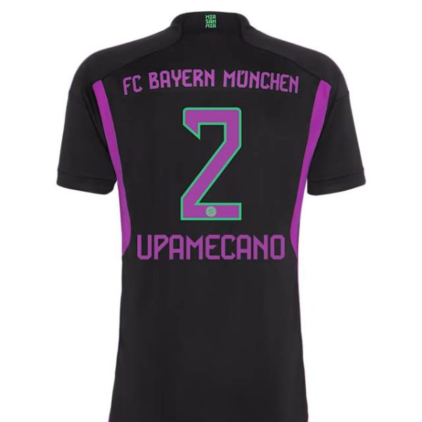 Bayern München kinder trikot away 23-24 – 2 dayot upamecano Trikots - Exklusive Auswahl