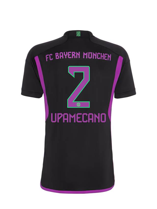 Bayern München kinder trikot away 23-24 – 2 dayot upamecano Trikots - Exklusive Auswahl