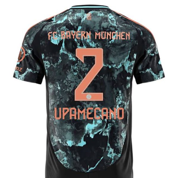 Bayern München kinder trikot away 24-25 – 2 dayot upamecano Trikots - Exklusive Auswahl