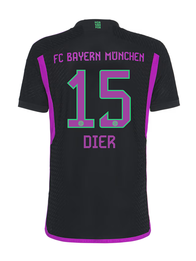 Bayern München herren authentic trikot away 23-24 – 15 eric dier Trikots - Exklusive Auswahl