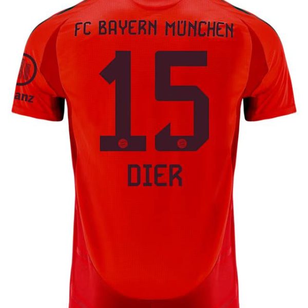 Bayern München herren authentic trikot home 24-25 – 15 eric dier Trikots - Exklusive Auswahl