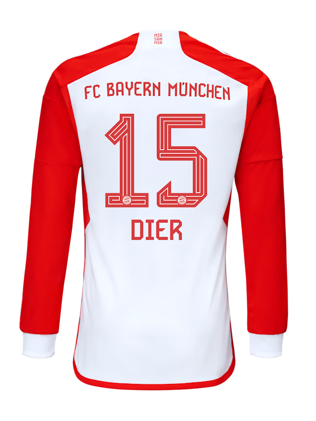 Bayern München herren langarm trikot home 23-24 – 15 eric dier Trikots - Exklusive Auswahl