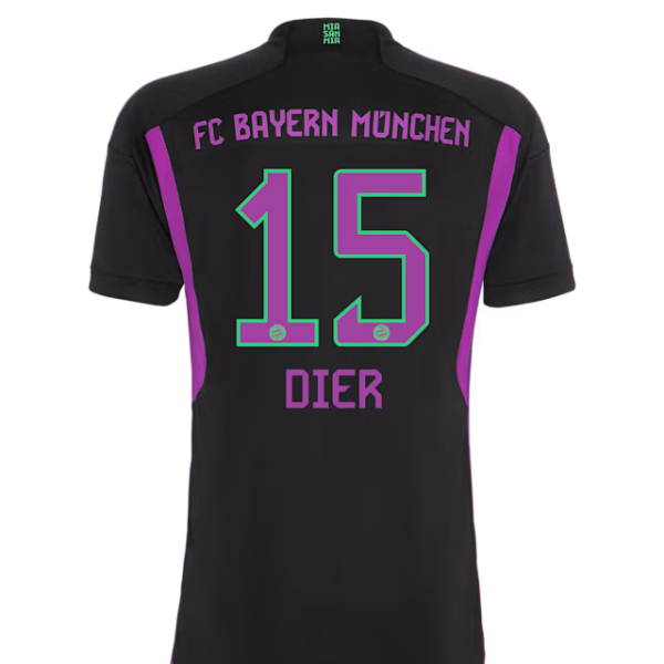 Bayern München kinder trikot away 23-24 – 15 eric dier Trikots - Exklusive Auswahl