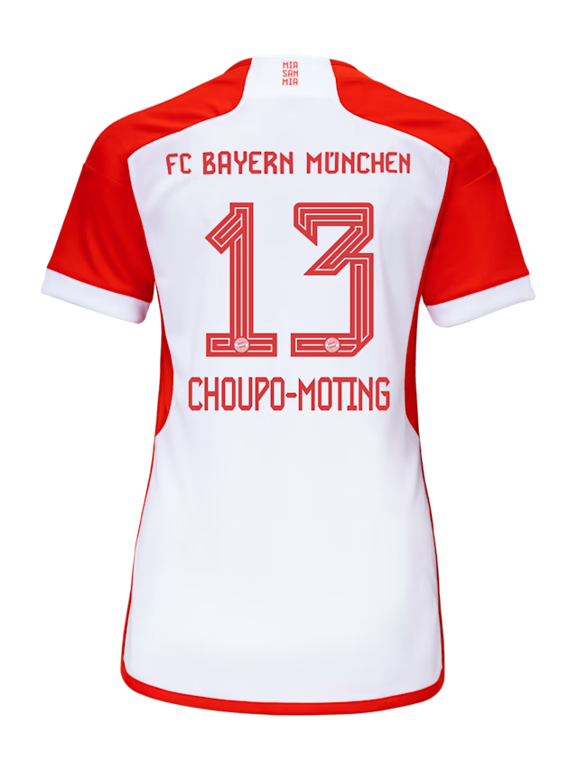 Bayern München damen trikot home 23-24 – 13 eric maxim choupo-moting Trikots - Exklusive Auswahl