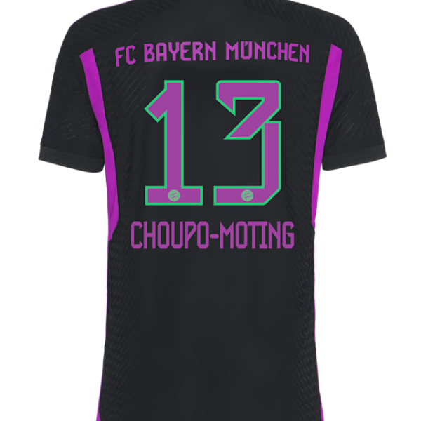 Bayern München herren authentic trikot away 23-24 – 13 eric maxim choupo-moting Trikots - Exklusive Auswahl