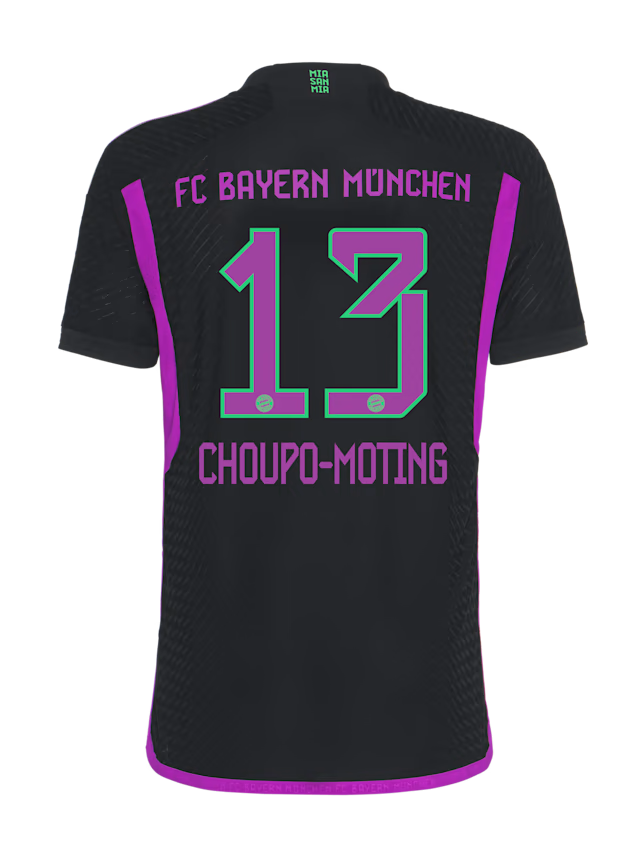 Bayern München herren authentic trikot away 23-24 – 13 eric maxim choupo-moting Trikots - Exklusive Auswahl