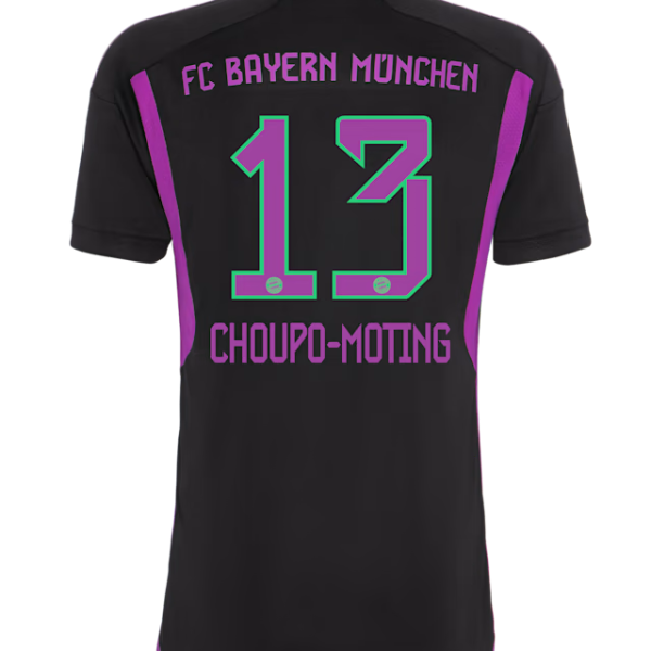 Bayern München herren trikot away 23-24 – 13 eric maxim choupo-moting Trikots - Exklusive Auswahl