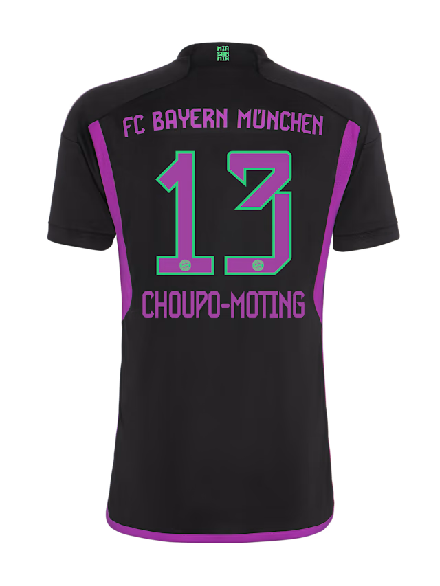 Bayern München herren trikot away 23-24 – 13 eric maxim choupo-moting Trikots - Exklusive Auswahl